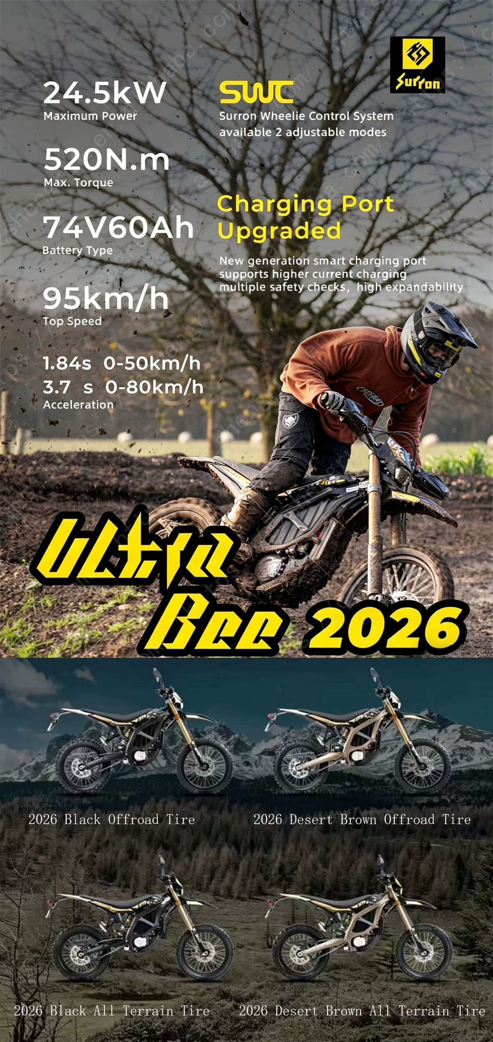 SURRON ULTRA BEE HP 2026 24Kw